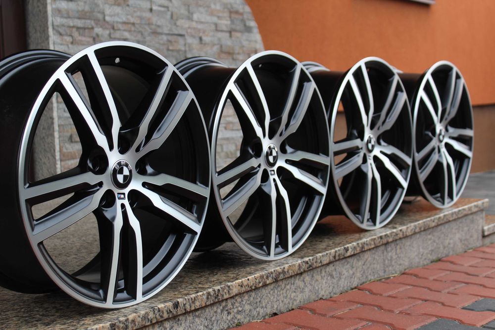 BMW M-Pakiet 18'' 8J ET57 Seria 1 2 X1 X2 Mercedes IGŁY Czarny Mat