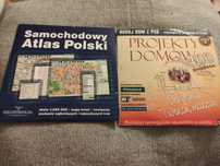 Samochodowy atlas Polski Projekty domów CD
