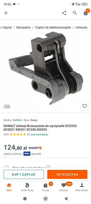 Wyrzynarka DeWalt DW333K