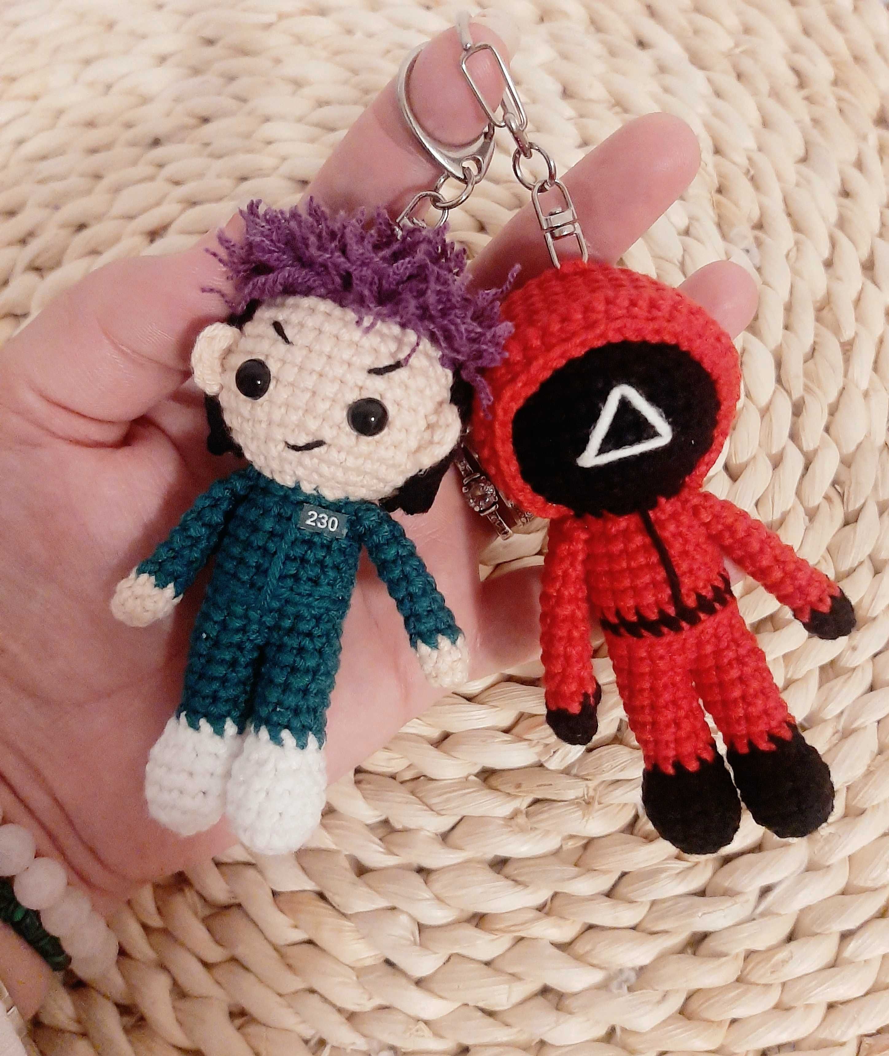 Porta-chaves Squid Game em croche Thanos & Guardian seson 2
