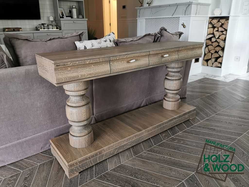 Meble kuchenne, zabudowa łazienki na wymiar Manufaktura Holz & Wood