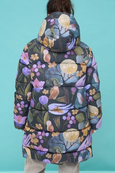 Куртка пухан пуховик подовжений love vivienne