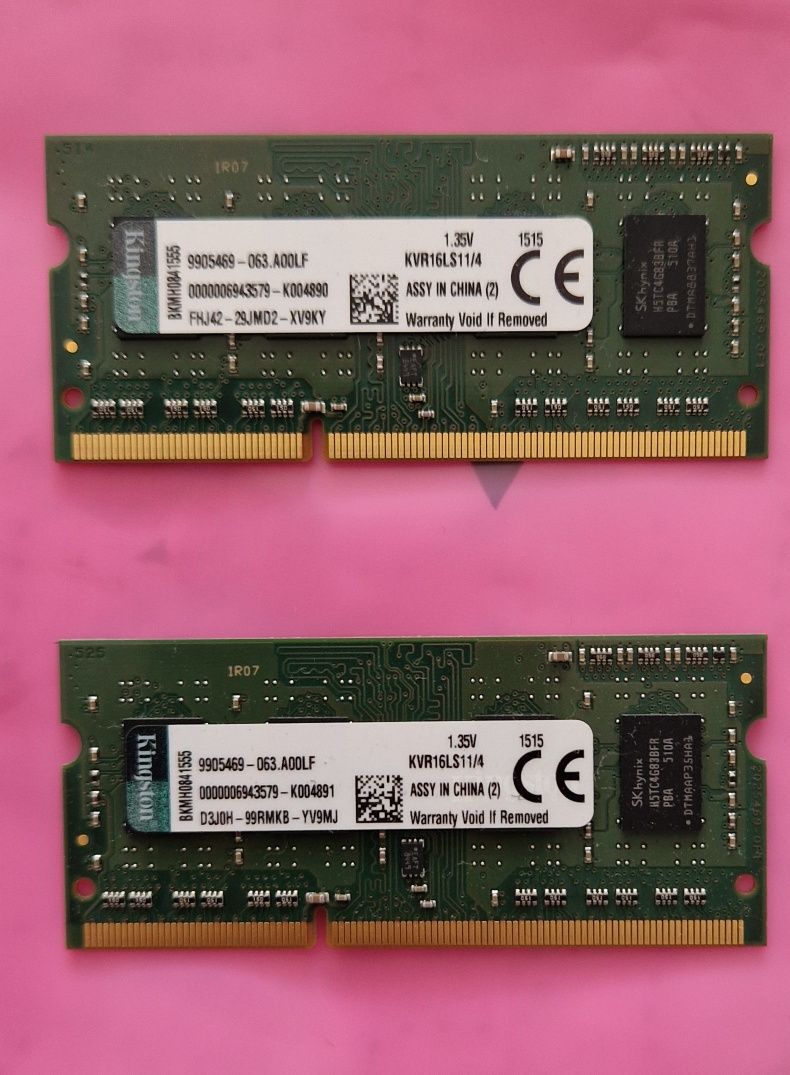 Pamięć RAM Kingston 2x4 GB DDRL3 - Synology