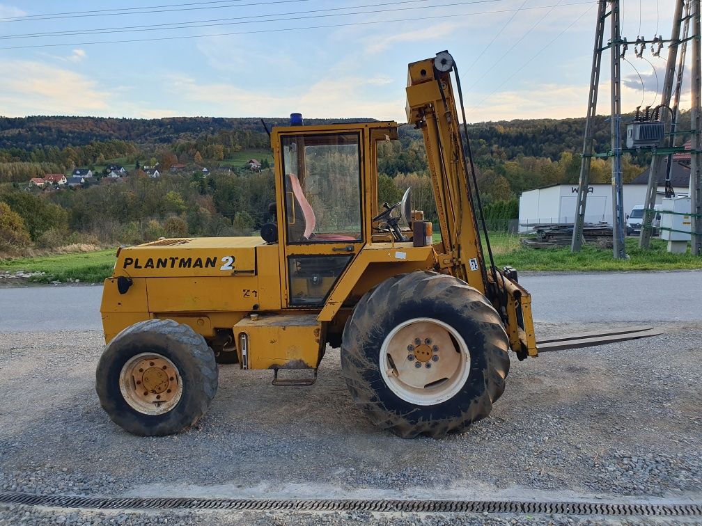 Wózek widłowy terenowy Sanderson 26 Przesuw boczny Manitou Jcb