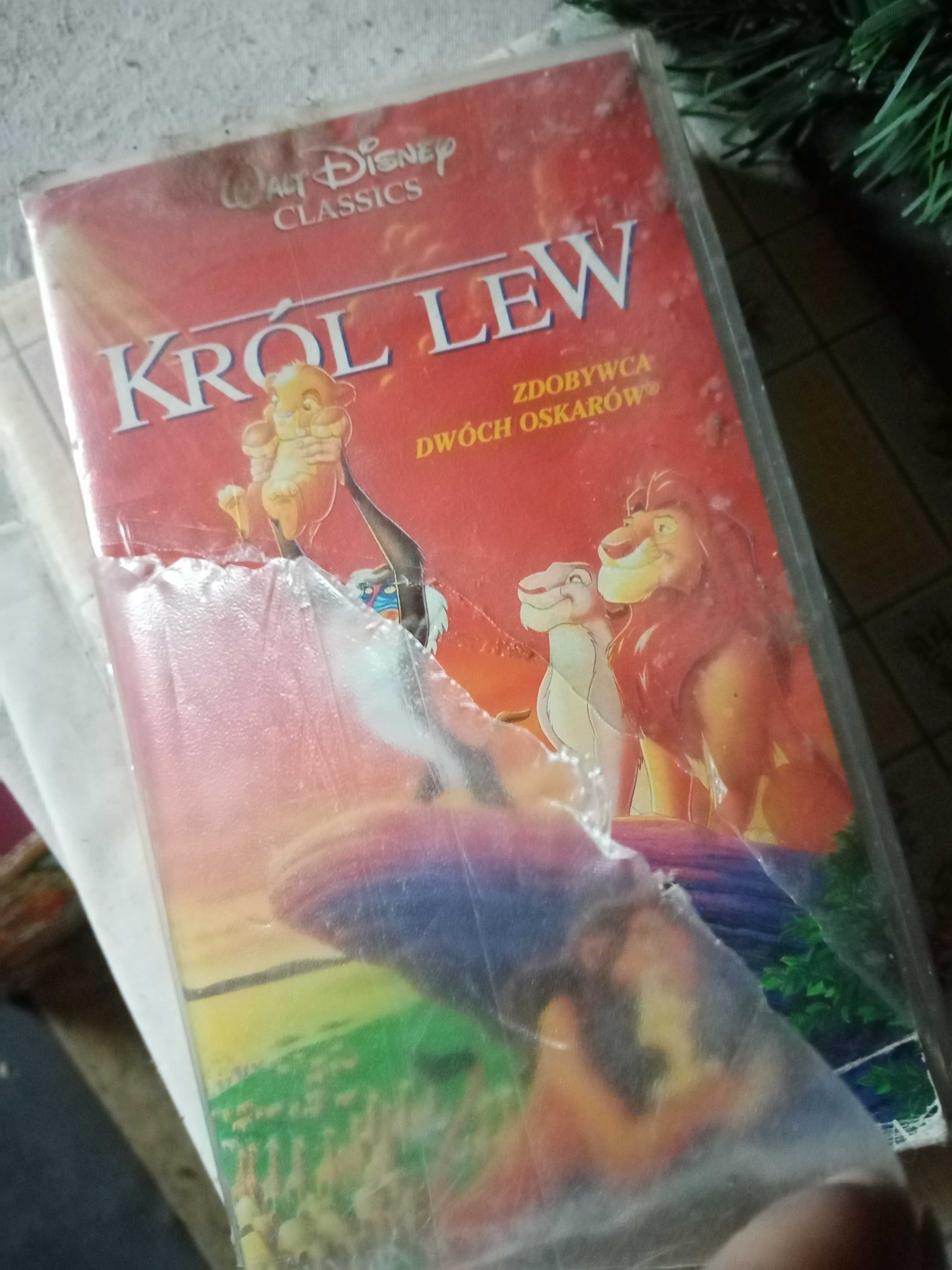Bajka dla dzieci król lew kaseta VHS