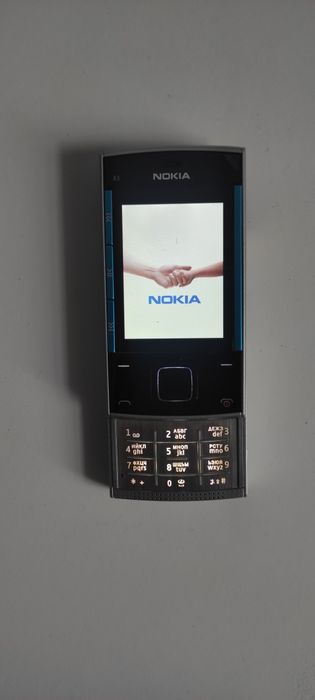 Nokia x3 00 Нокіа слайдер кнопковий сірий