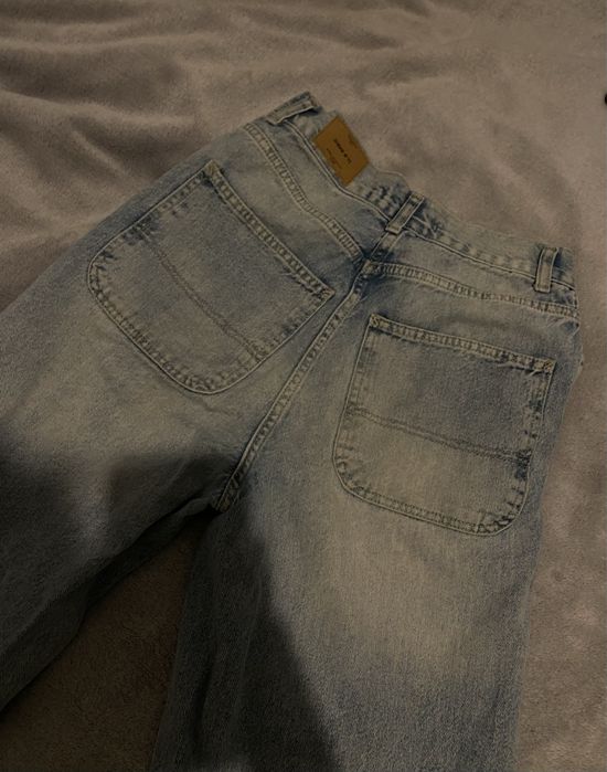 Джинси baggy блакитні