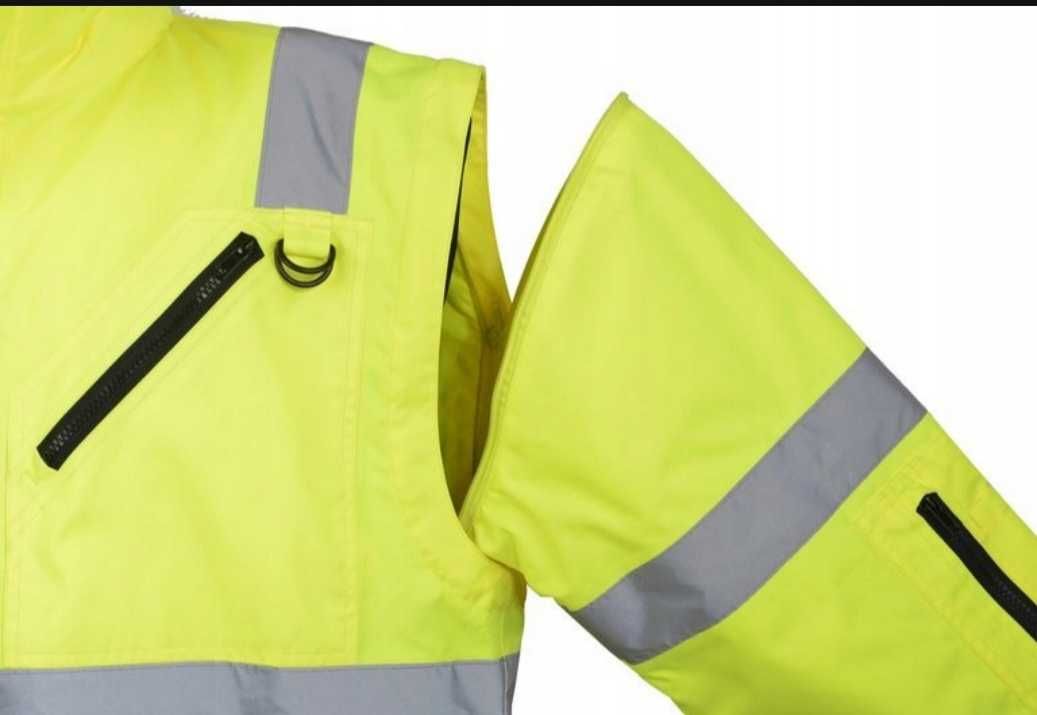 Sprzedam kurtkę roboczą- męska,odblaskowa 3XL