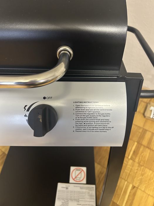 Гриль газовий барбекю