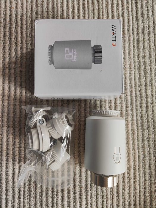 Zigbee Głowica  termostatyczna   TRV Tuya Smart + bramka/HUB