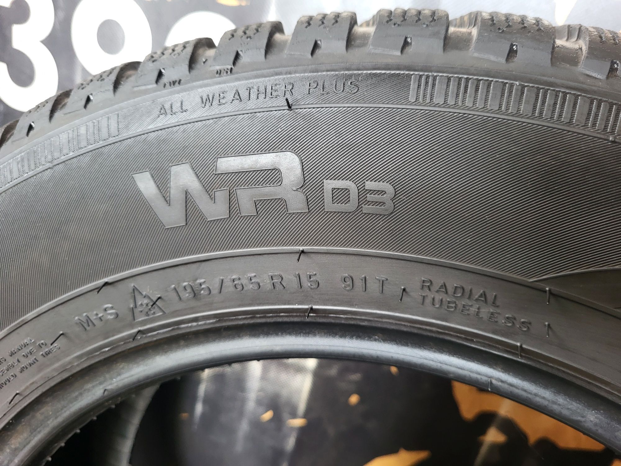 Opony zimowe 195/65/15 Nokian 7mm