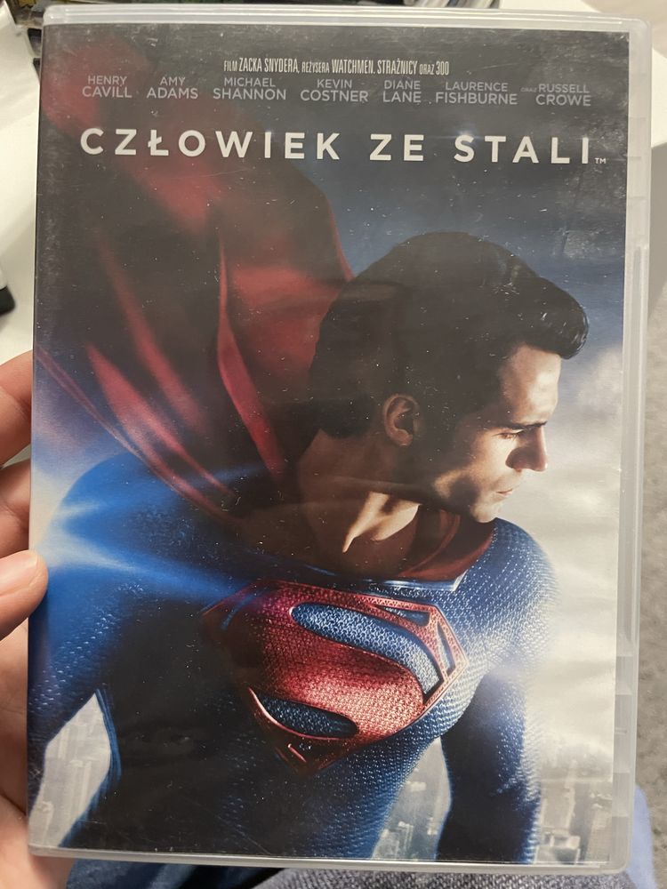 Czlowiek ze stali Superman film DVD