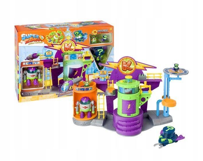 SUPER ZINGS baza wieża laboratorium kazoom profesora K