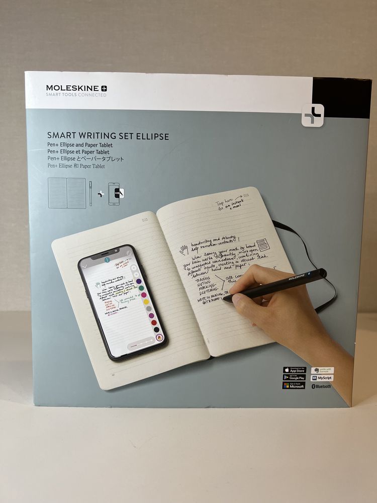 Набір Moleskine Smart Writing Set Ellipse + кейс