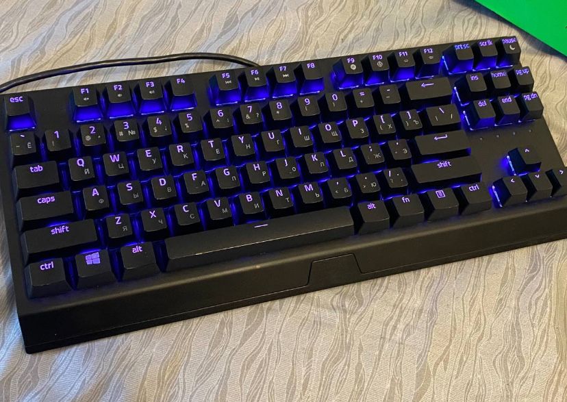 Razer BlackWidow V3 TKL Razer Green USB RU