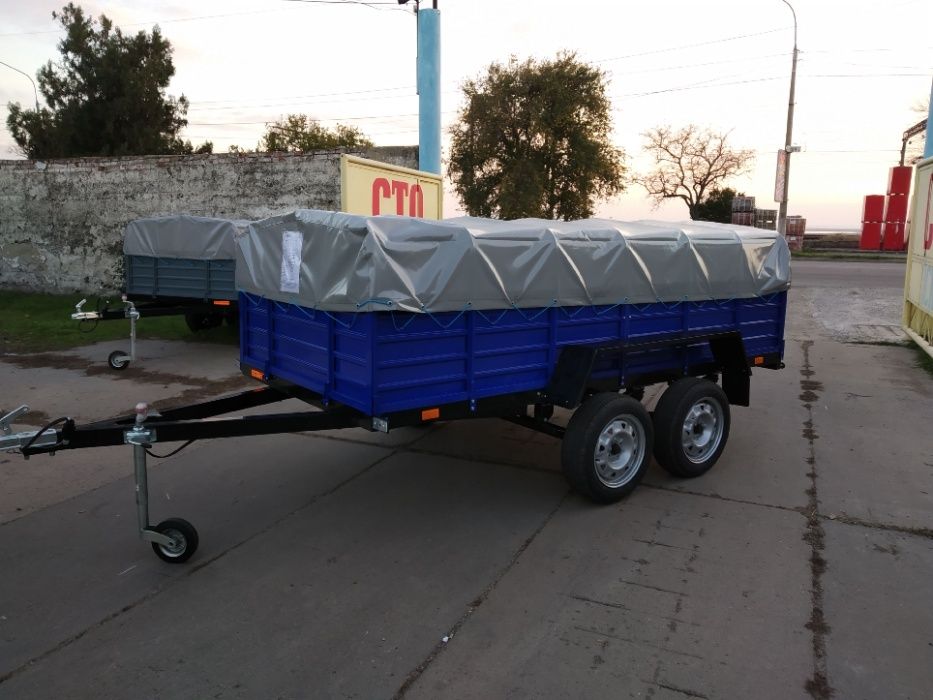 Усиленный Двухосный прицеп в Одессе. От завода Корида-Тех 2760*2560