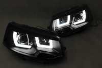 Lampy przednie przód VW T5 TRANSPORTER 10-15 LIFT LED BAR NEON NOWE