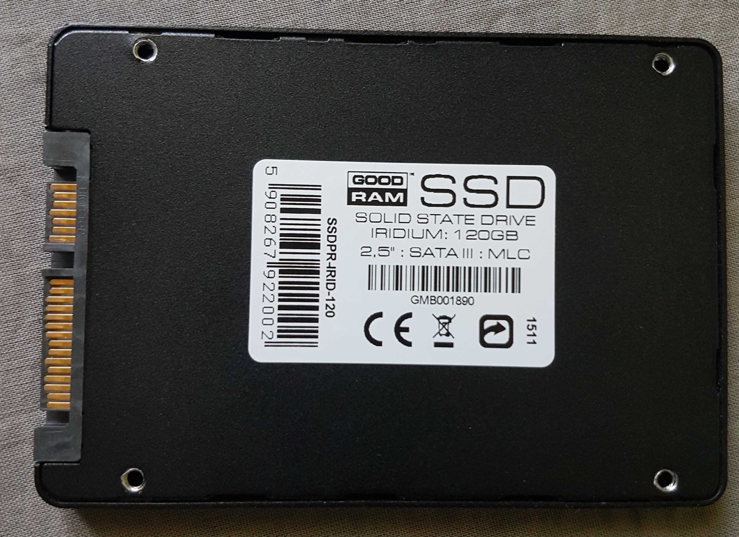 Dysk SSD Goodram iridium 120gb Mlc