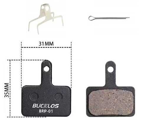 4x Klocki hamulcowe KuKirin G2 Master / G3 PRO / G2 / Techlife / Motus