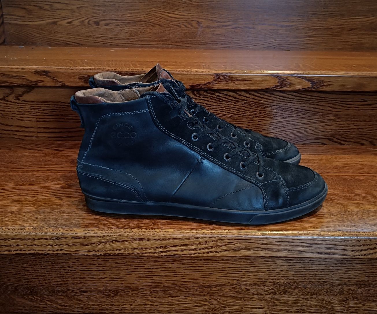 Buty Skórzane Ecco Sneakersy Oryginalne r. 44