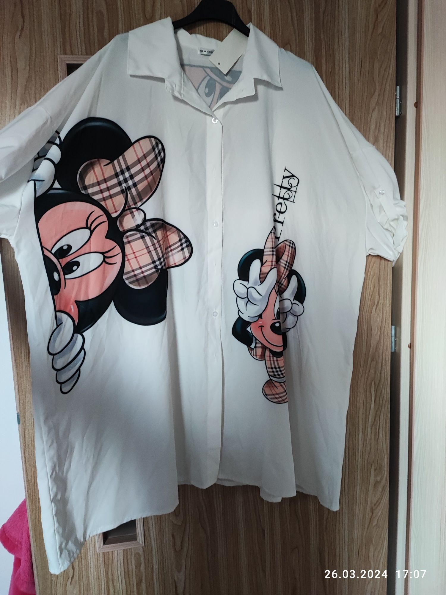 Koszula oversize Minnie Ala. Burberry