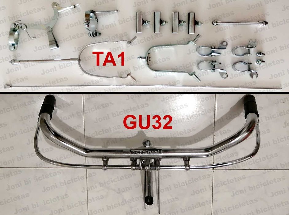 Travões de alavanca (SISTEMA LATERAL) de bicicleta pasteleira