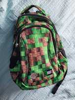 Plecak pixel zielony 20l minecraft roblox pierwszoklasista pierwsza kl