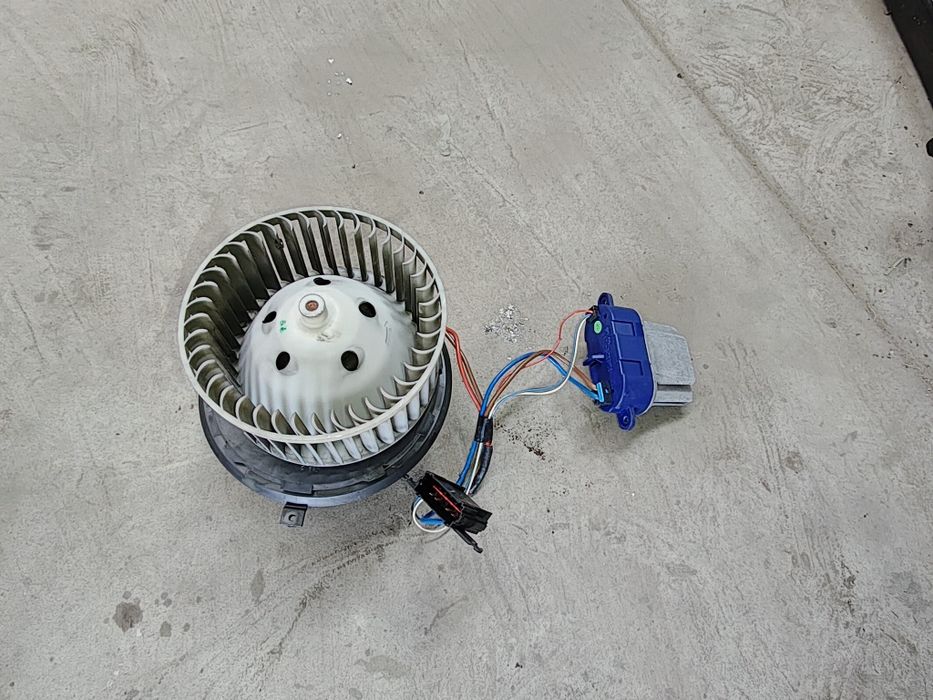 Renault Laguna II wentylator dmuchawa nawiewu + rezystor KOMPLET