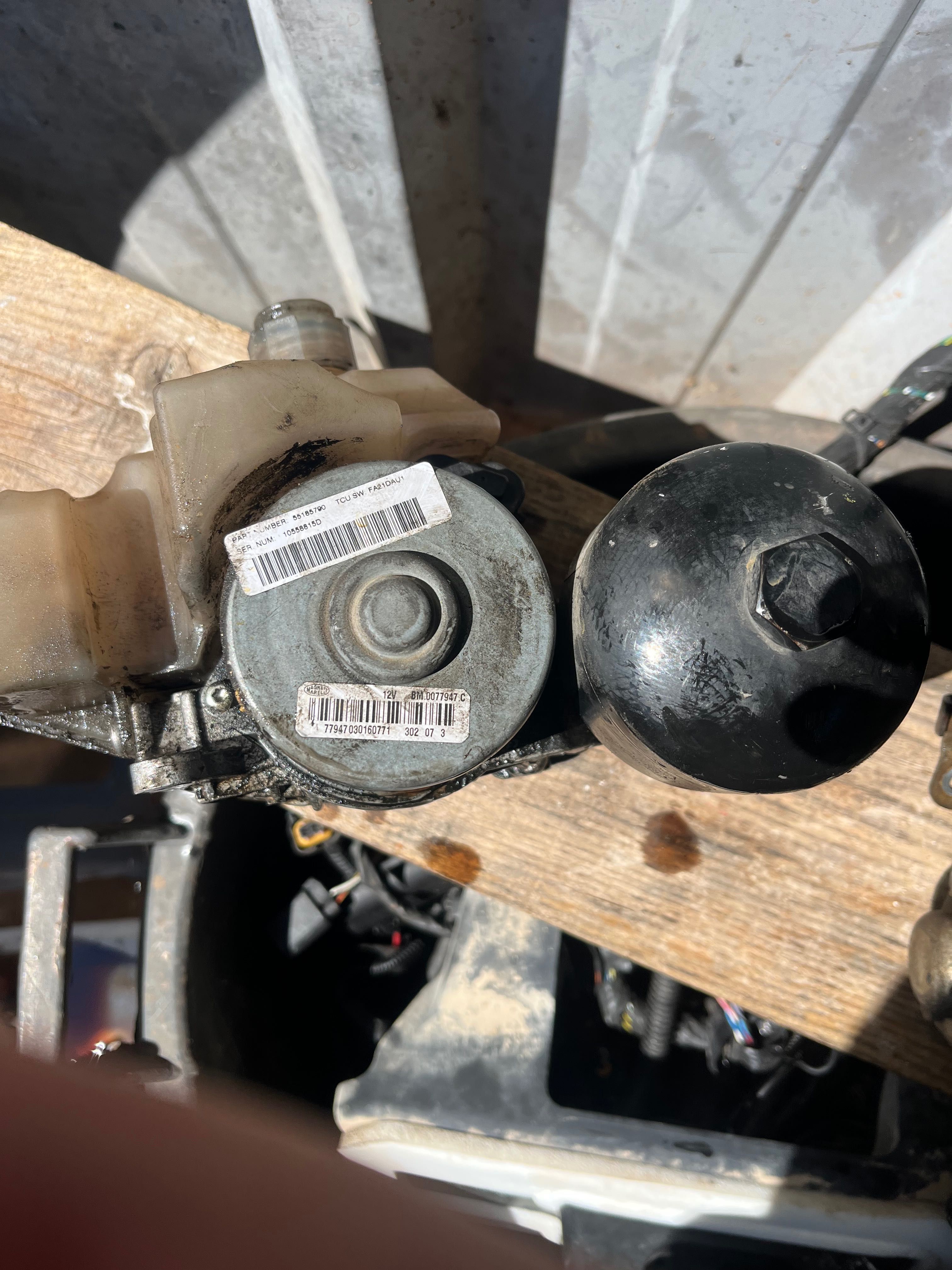 Peças caixa automática para fiat punto 2008