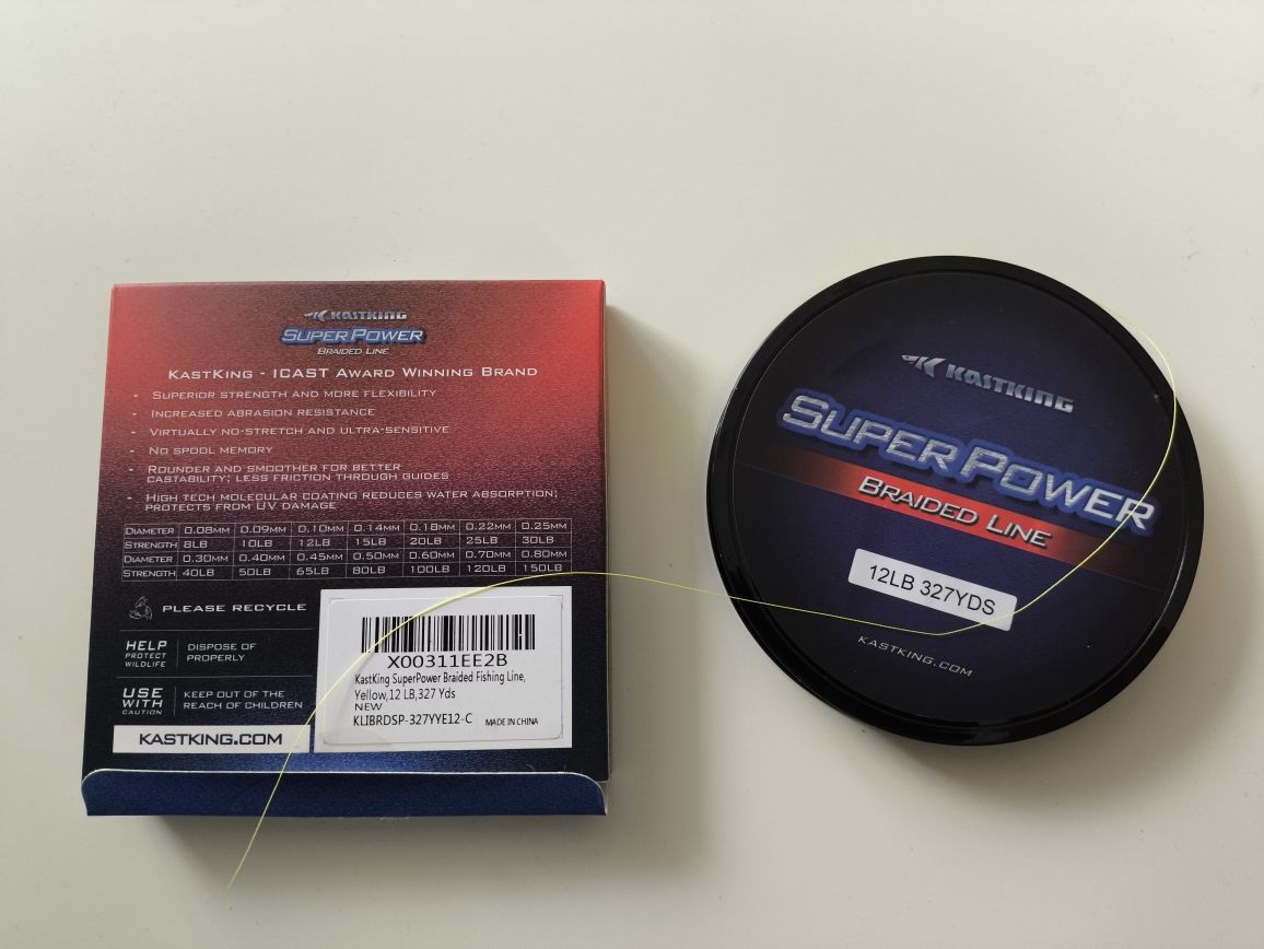 Plecionka Kastking Super Power 0,10 mm zielona