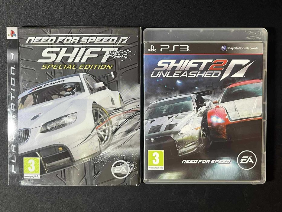 Zestaw Gier Need For Speed Shift Na Konsolę PlayStation 3 Stan BDB