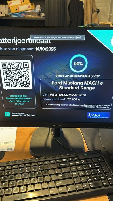 Ford Mustang Mach E 75kwh 269cvs standard