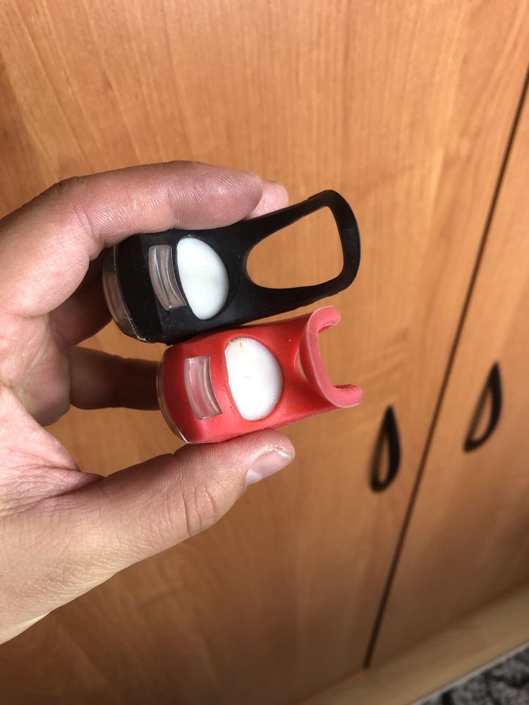 Lampki do roweru latarka odblask