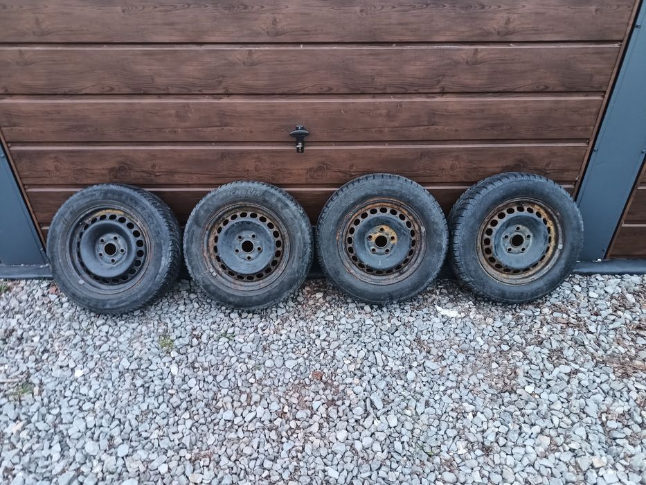 Koła opony zimowe felgi stalowe 5x112 195/65 R15 Passat B5 Audi A4 B6