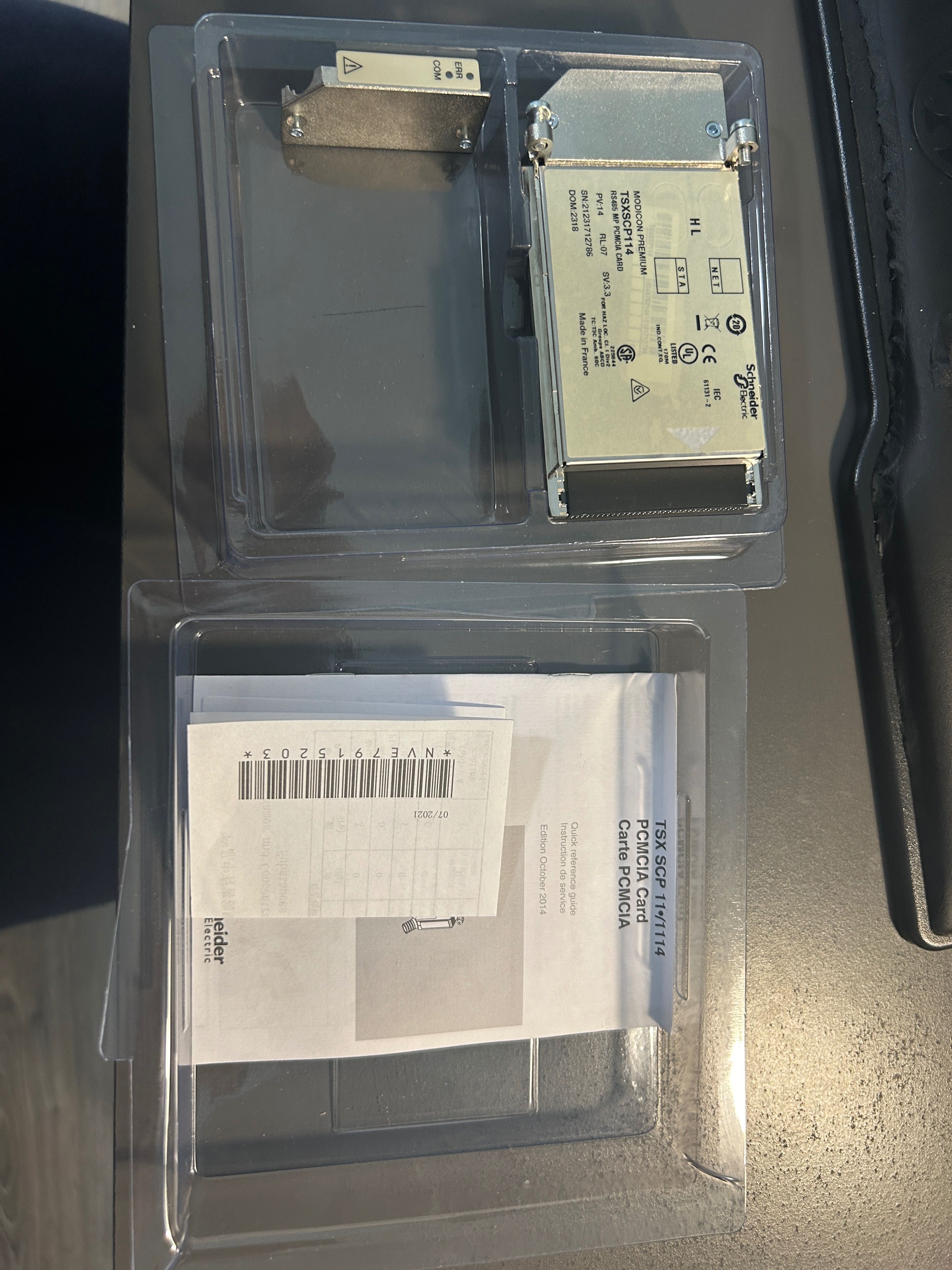 TSXCP114 RS485 MP PCMIA CARD Schneider Nowa