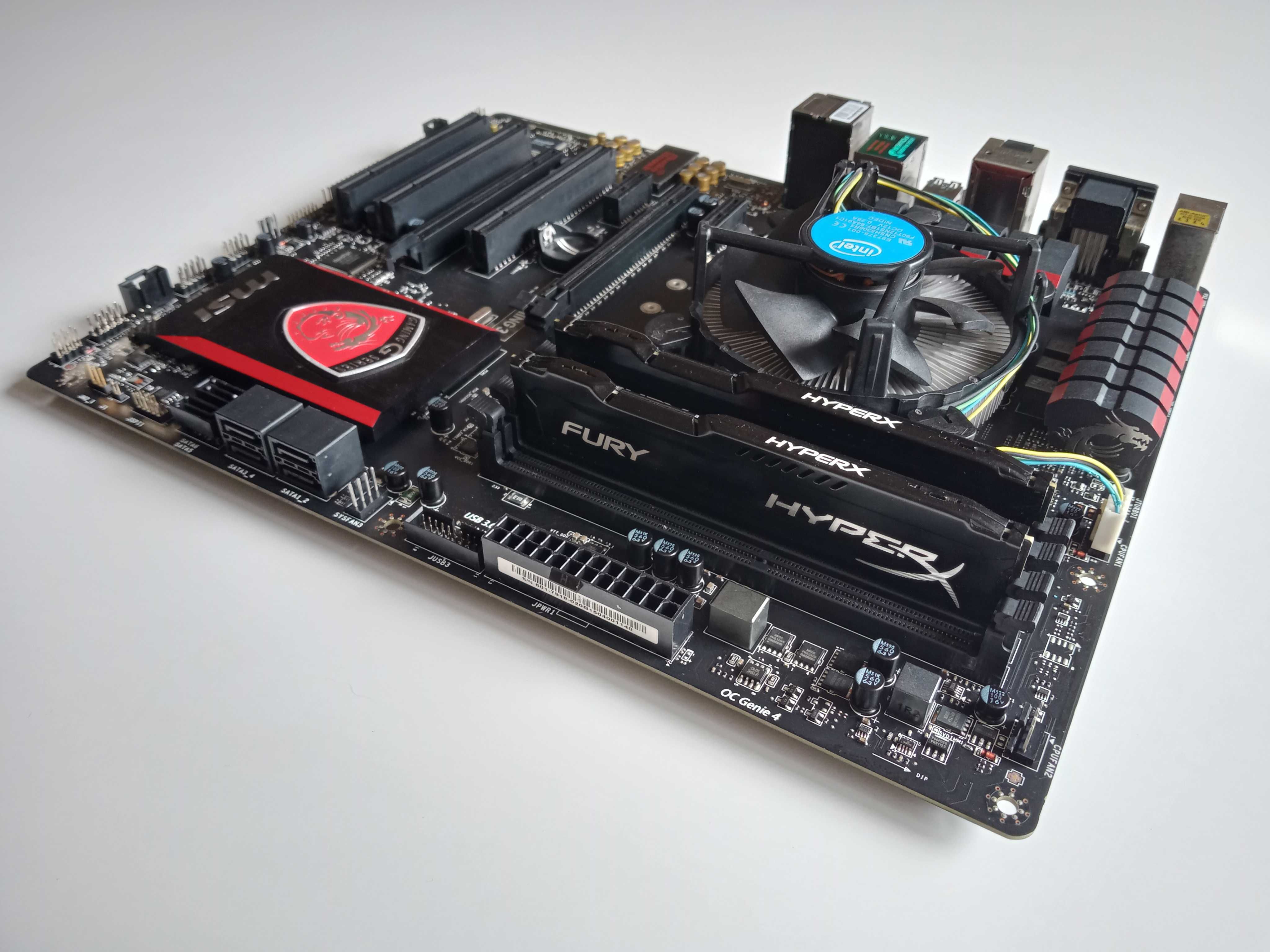 Zestaw: MSI Z97 GAMING 3 + INTEL CORE i5-4690K + 8GB DDR3 RAM 1600MHz