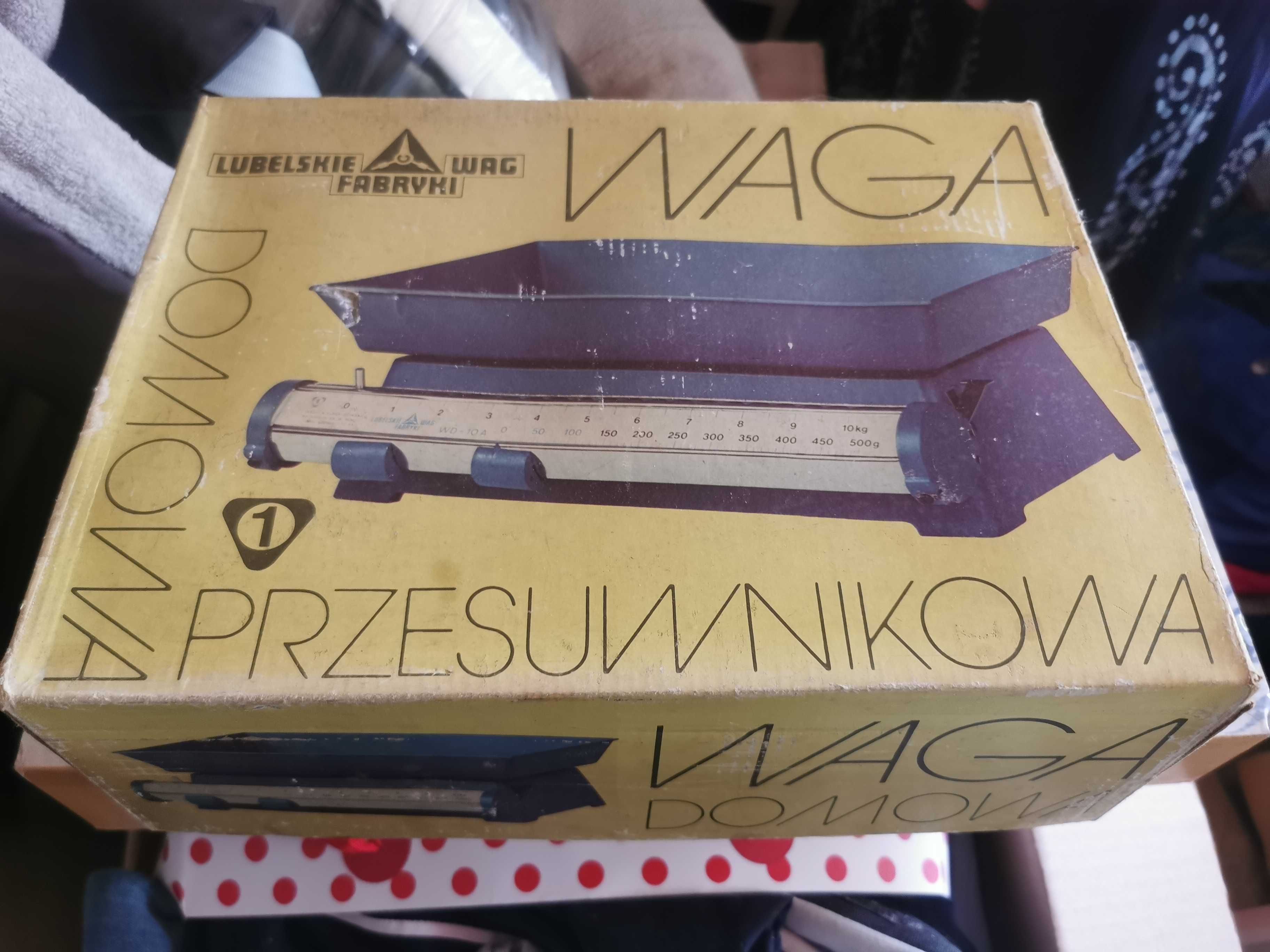 Waga domowa przesuwnikowa z 1990roku. Jak Nowa