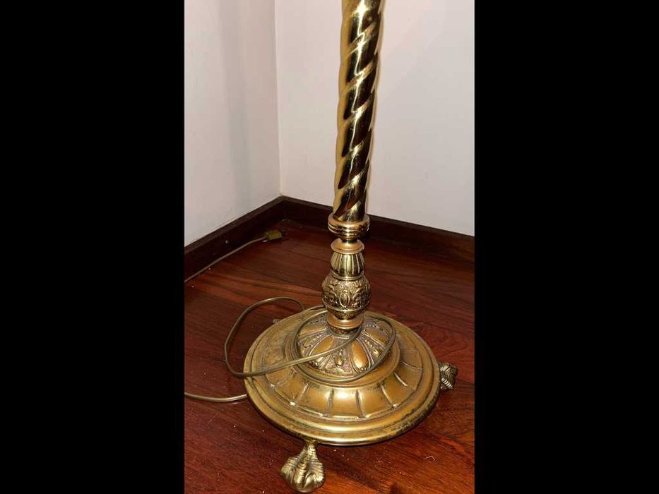 Candeeiro de pé antigo/vintage