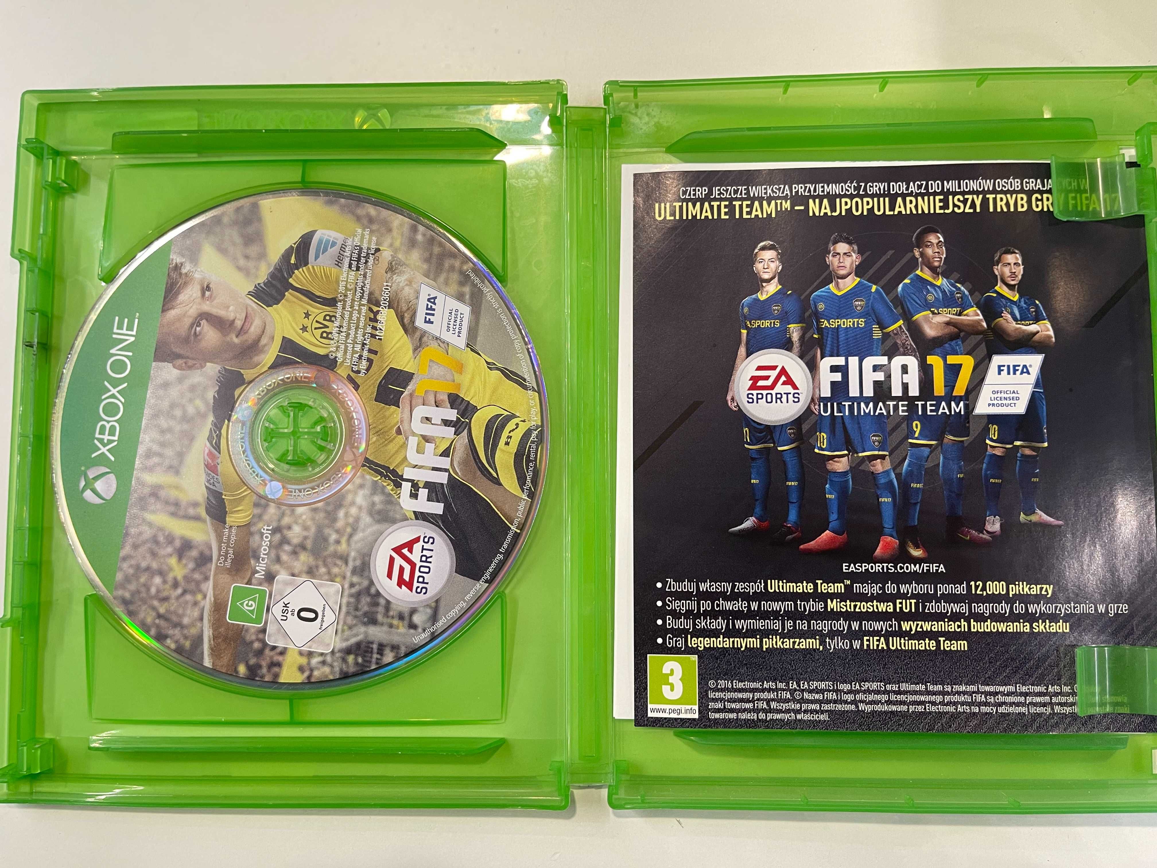 Gra Fifa 17 Xbox One