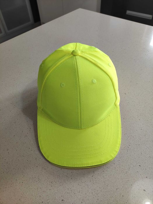 Czapka z daszkiem bejsbolówka drogowa odblaskowa r. M-L nowa