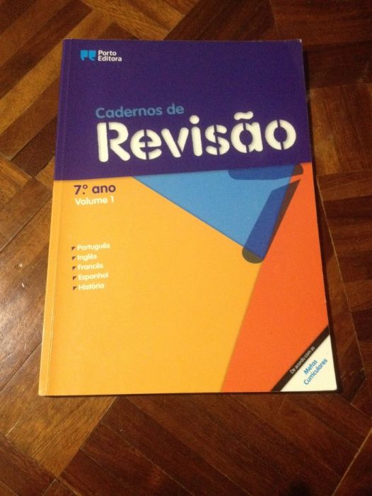 Cadernos de Revisão 7ºano