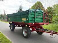 Metaltech DBS8001  DB8  Przyczepa rolnicza metaltech db8 2012r wywrotka