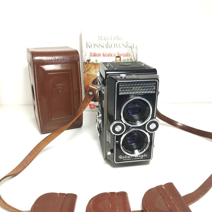 Wyjątkowy TLR - Rolleflex - ROLLEI MAGIC  lens Xenar 75mm 1:3,5 1960 r