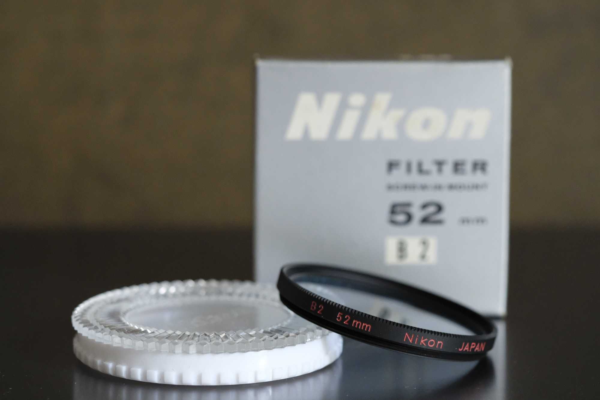 Фильтр Nikon FILTER screw-in mount 52mm A2 B2 оригинал ПЛЕНКА