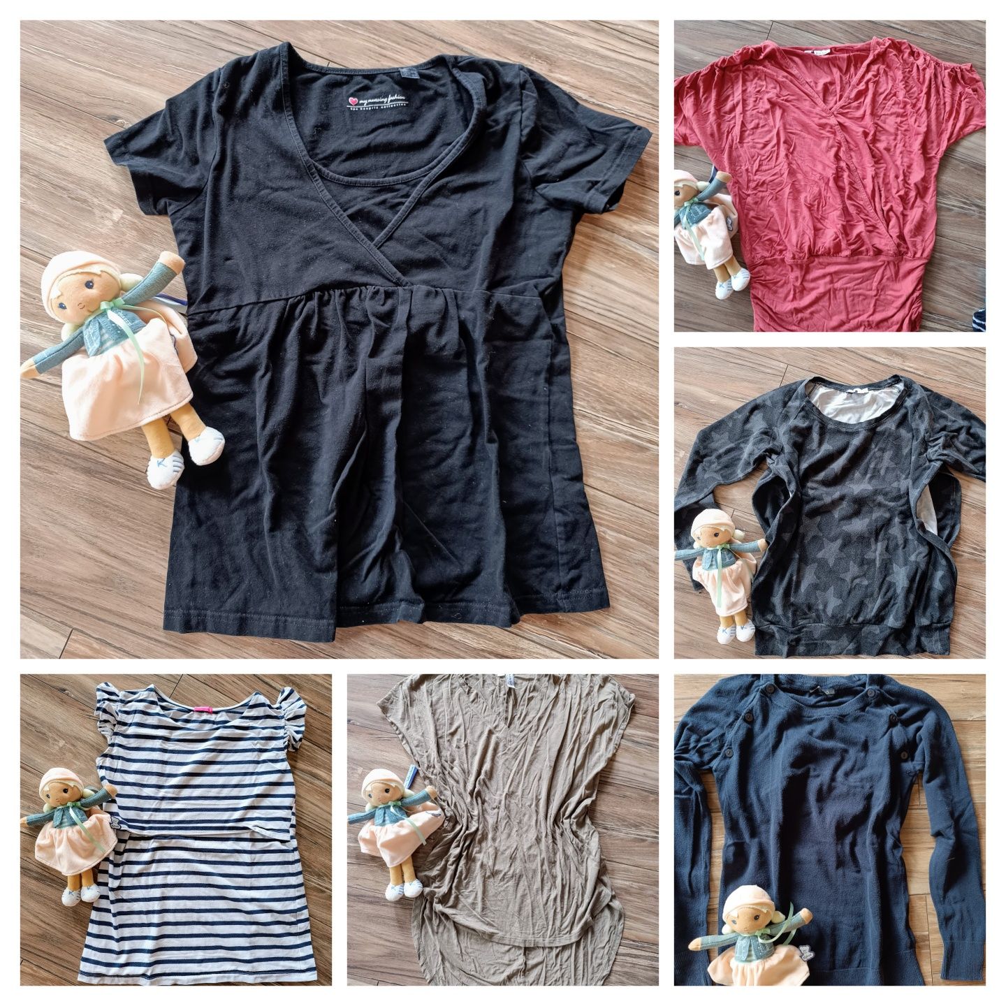 Koszulka ciążowa i do karmienia piersią, Bonprix, 36/38.