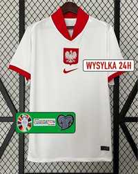 Koszulka reprezentacji Polski Euro 2024 godło i logo wysyłka 24 h