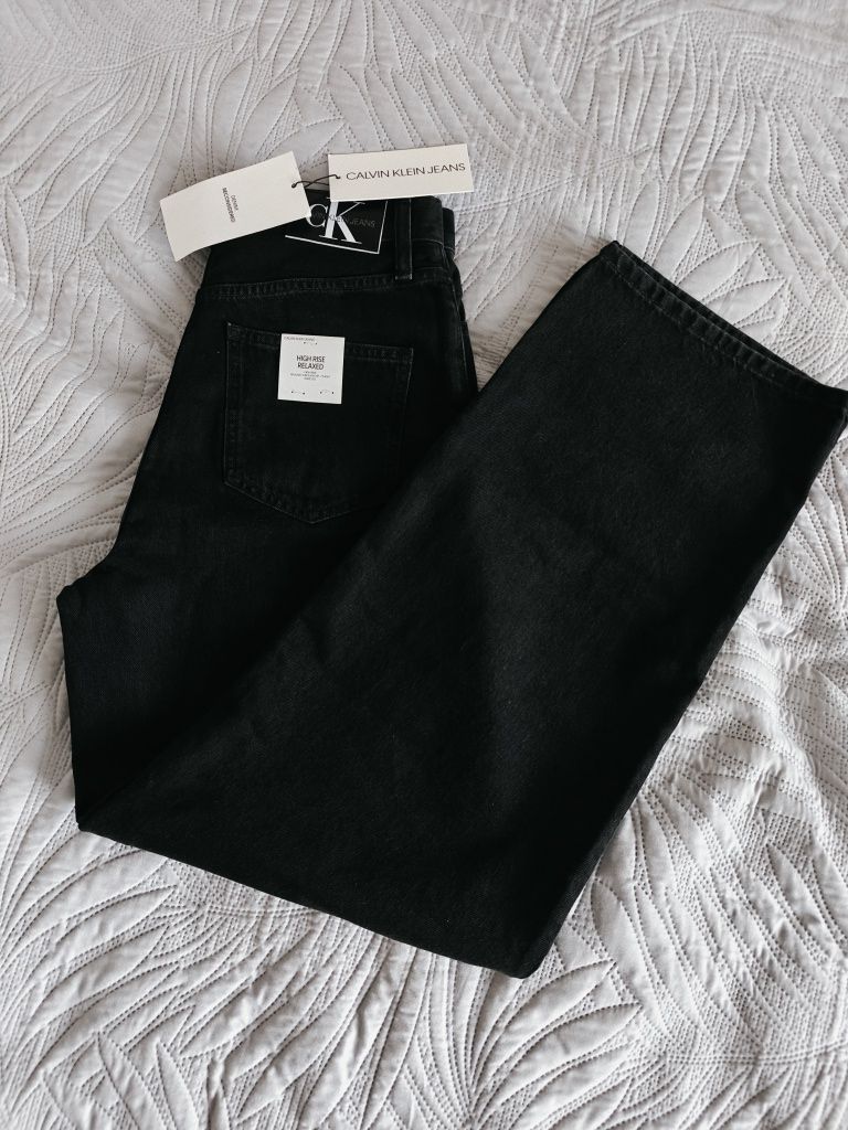 Jeansy Relaxed High Rise Calvin Klein roz 28