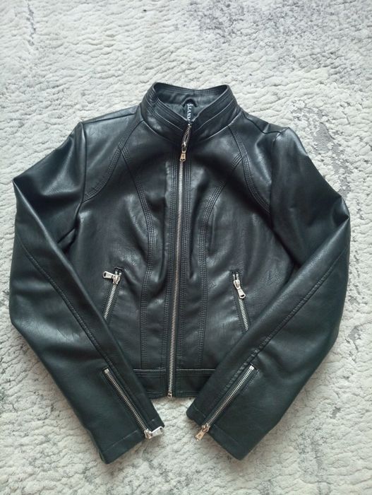 Жіноча куртка "косуха" з екошкіри