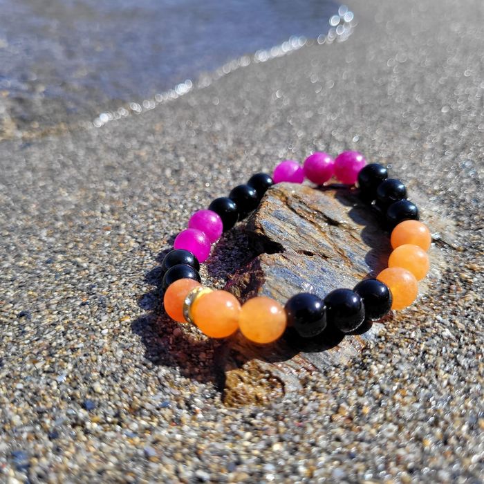 Bransoletka z kamieni naturalnych