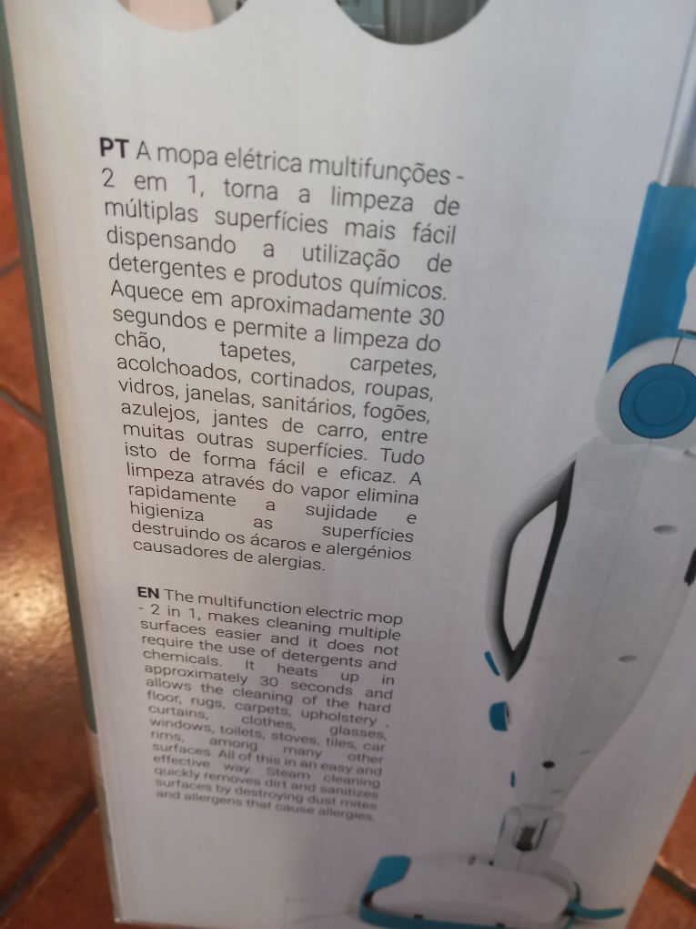 Mopa a vapor multifunções